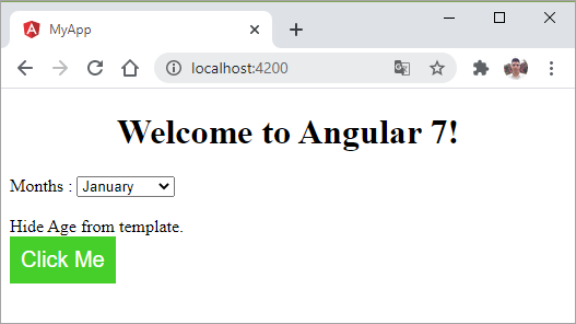 Template trong Angular 7