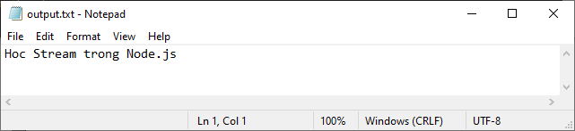 Stream trong Node.js