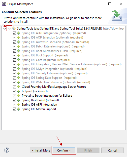 Cài đặt Spring Tool Suite (STS) trong Eclipse