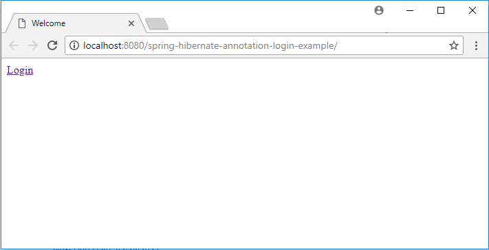 Ví dụ login trong Spring 4 Web MVC - Hibernate 4 Annotation